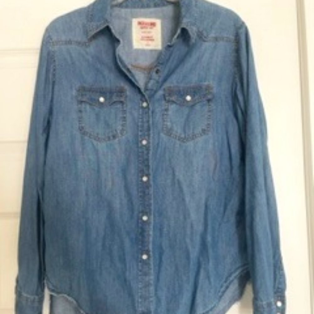 Small Denim Western inspired shirt